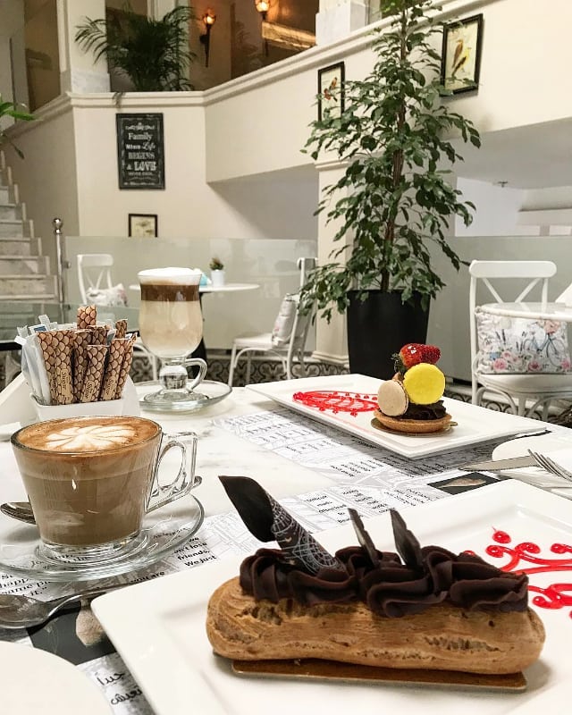 مطعم و كافيه أنجلينا الفرنسي (الاسعار+المنيو+الموقع) كافيهات جده