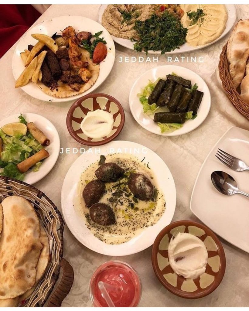 مطعم لبناني جدة